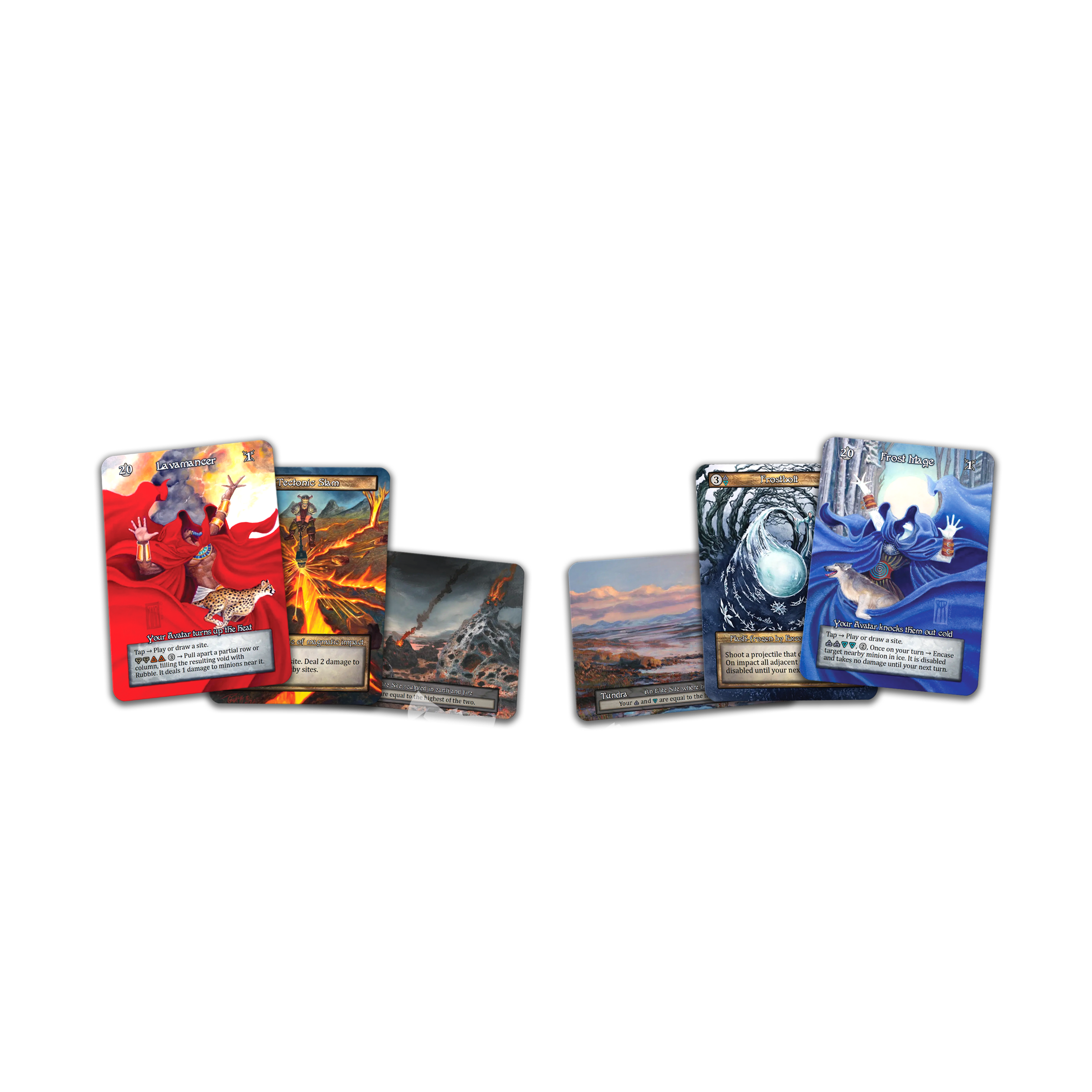 Précommande Decks préconstruits (Boîte de 2 decks) | Sorcery Contested Realm | Frost Mage vs Lavamancer | 🇬🇧