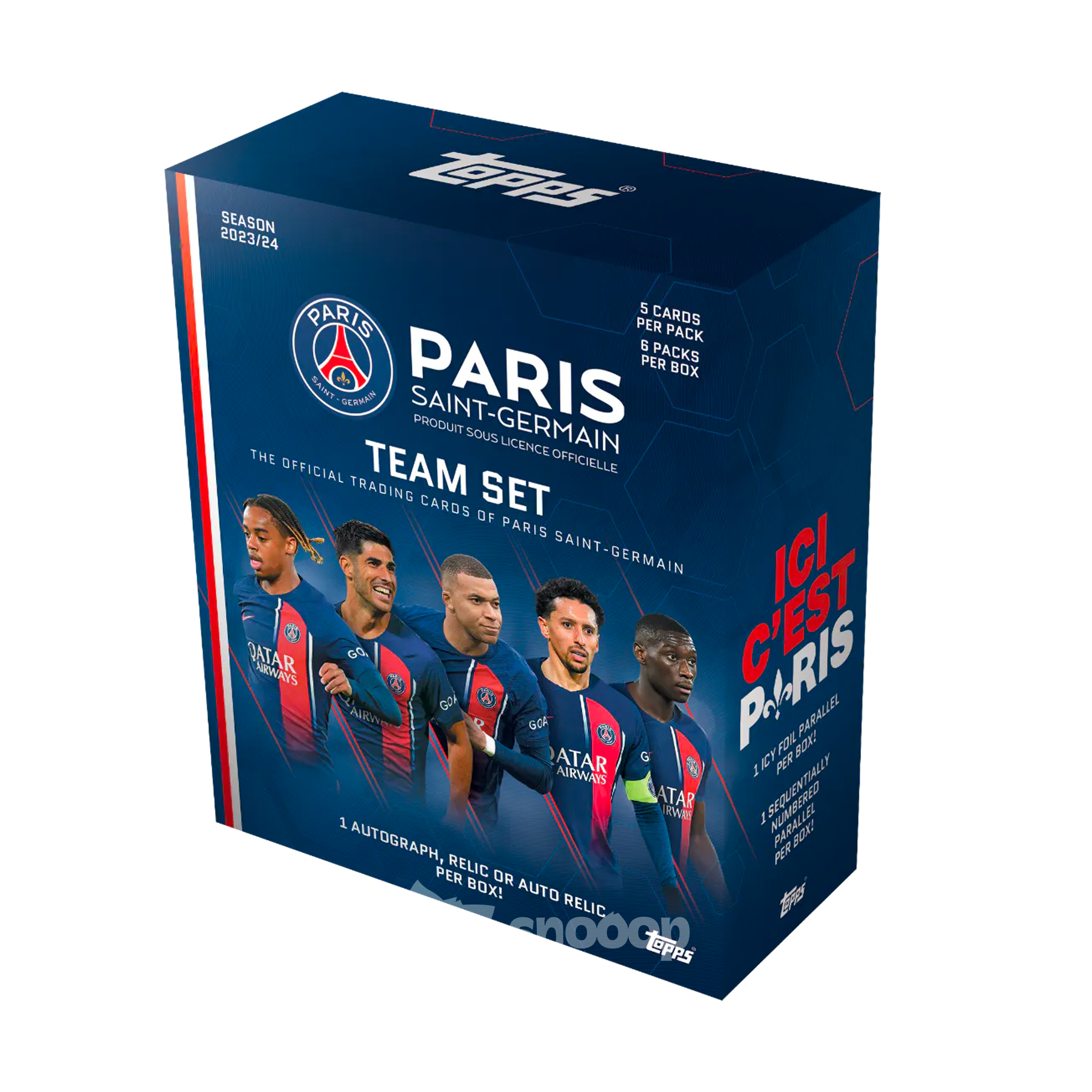 Coffret | Topps | PSG Team | Set 23/24 | 🇬🇧