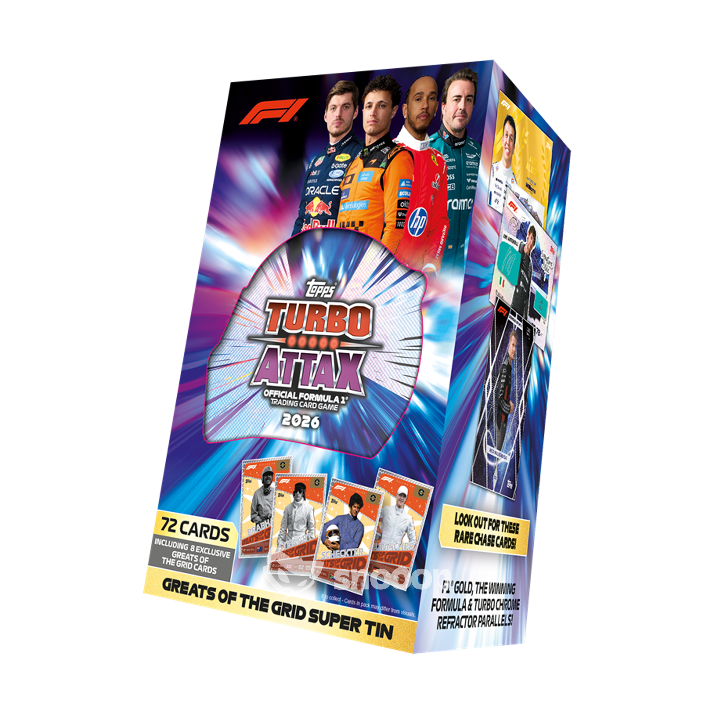 Coffret | Topps | Super Tin | F1 Turbo Attax 26/27 | 🇬🇧