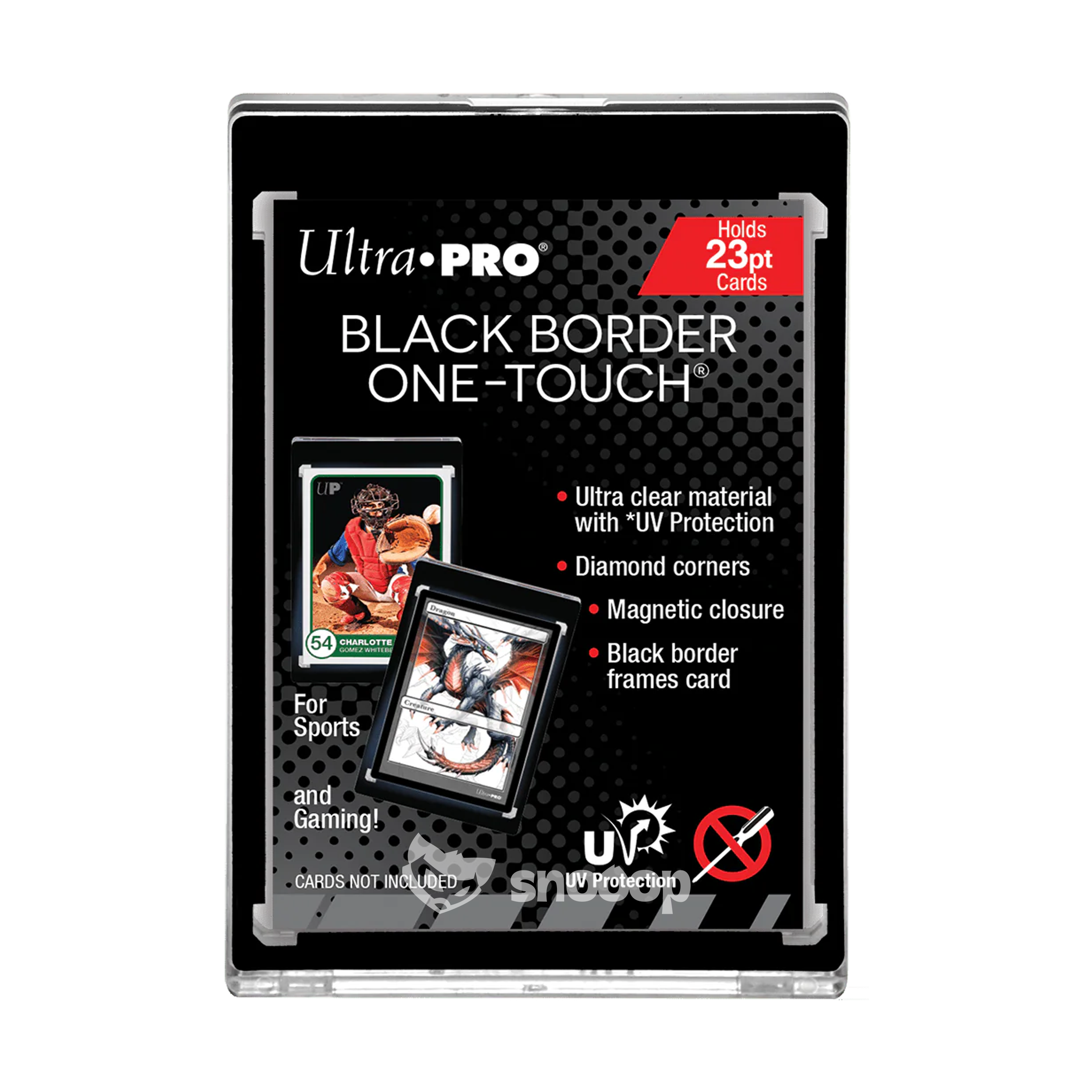 One Touch | Ultra Pro | Support magnétique UV | Black Border 🎴